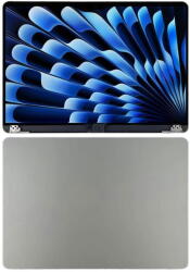  NBA001LCD10112002766229060 Apple Macbook Air M3 15 (2024) A3114 OEM LCD kijelző, zsanér, Ezüst keret, hátlap, kábel (NBA001LCD10112002766229060)