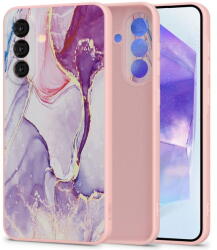 Tech-Protect TP2353 Tech-Protect Icon Samsung Galaxy A56 tok, Szürke (Marble) (TP2353)