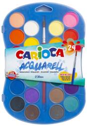 CARIOCA Vízfesték készlet 24 színnel 30mm - Carioca (42405C)