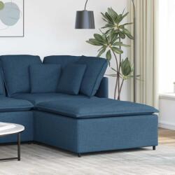 vidaXL kék moduláris kanapé lábzsámoly modul 100x100x48 cm (4104484)
