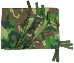 Mil-Tec Plachta TARP multifuncțională woodland