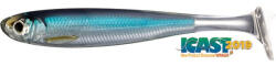 LIVETARGET Slow-roll Shiner Paddle Tail Silver/blue 100 Mm (e-lt202001)