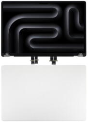 NBA001LCD10112002766229070 Apple Macbook Pro 14" M3 (2023) A2918 OEM LCD kijelző, zsanér, Ezüst keret, hátlap, kábel (NBA001LCD10112002766229070)