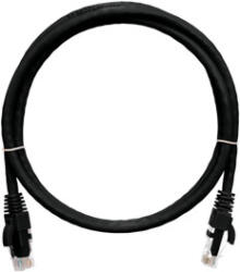 NIKOMAX Patch kábel UTP, CAT6, PVC, 2m, fekete (NMC-PC4UE55B-020-BK) - bbmarket