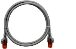 NIKOMAX Patch kábel UTP, Essential Series, CAT6A, LSZH, 10m, szürke (NMC-PC4UA55B-ES-100-C-GY)