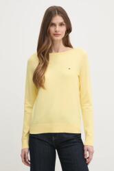 Tommy Hilfiger pulóver könnyű, női, WW0WW40099 - sárga XS