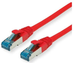 Valueline Patch kábel S/FTP, CAT6A, 1, 5m, piros (21.99.1991-100) - bbmarket
