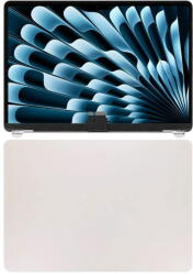 NBA001LCD10112002766229066 Apple Macbook Air 15 (2023) A2941 OEM LCD kijelző, zsanér, Fehér, ezüst (Starlight) keret, hátlap, kábel (NBA001LCD10112002766229066)