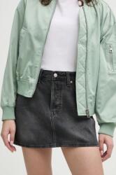 Levi's farmer szoknya szürke, mini, egyenes - szürke 31