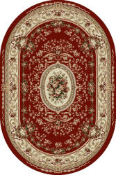 Delta Carpet Covor Clasic, Lotos 568, Grena, Oval, Diverse Dimensiuni, 1800 gr mp (4823057605372) Covor