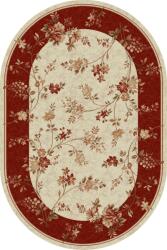 LOTOS Covor Modern. Lotos 551, Crem Rosu, Oval, Diverse Dimensiuni, 1800 gr mp (4823057657661) Covor