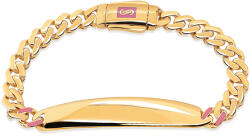 Heratis Forever Gyerek Monaco Chain Classic Plain lock karkötő 5mm rózsaszín részletekkel IZ31488N