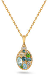 Heratis Forever Drágakövekkel díszített ovális medál 0.942 ct IZBR1467P
