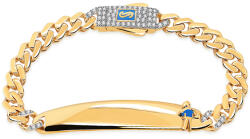 Heratis Forever Fiús Monaco Chain Classic Sima Pavé lock karkötő 5mm IZ31481N