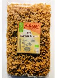 NaturGold bio durum tészta fodros nagykocka 500 g