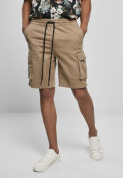 Urban Classics Drawstring Cargo Shorts darksand