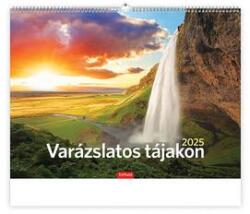 TopTimer Falinaptár TOPTIMER T093 420x310mm fekvő Varázslatos tájakon 2025 (25T9300-10F)