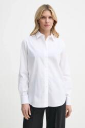 Filippa K pamut ing női, galléros, fehér, regular, 29095 - fehér 40