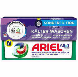 Ariel All-in-1 PODS folyékony mosókapszula Color MEGA csomag (33 db) (8700216277617)