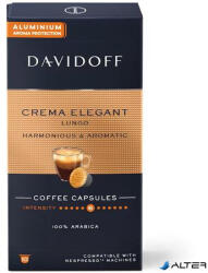 Davidoff Kávékapszula, Nespresso® kompatibilis, 10 db, DAVIDOFF "Crema Elegant Lungo (522672) - alter
