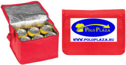 M-Collection Emblémázott Non-woven hűtőtáska, Piros (PP6154205)