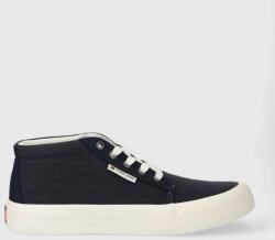 Tommy Jeans sportcipő TJM MID CUT CANVAS COLOR sötétkék, EM0EM01412 - sötétkék Férfi 40