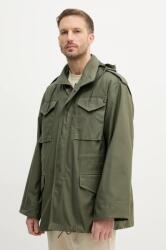 Alpha Industries rövid kabát M-65 férfi, zöld, átmeneti, oversize, 100103 - zöld L