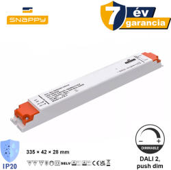 Snappy SDN240-24VL6, DALI-2 slim LED tápegység, 240W / 24V