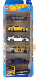 Mattel 5-modell Nightburnerz HFV93 Mattel autós szett (HFV93)