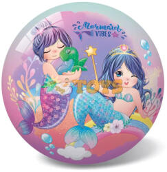 Star Siren Mermaid Vibes 14 cm-es felfújható gumilabda gyerekeknek