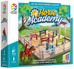 SmartGames - Horse Academy logikai játék 80 kihívással, román kiadás (SG 097 RO)