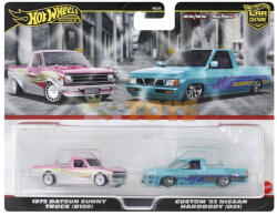 Mattel Car Culture 2 db-os Datsun Sunny Truck és '93 Nissan Hardbody HRR78 (HRR78)