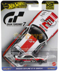 Mattel Gran Turismo Nissan Skyline GT R Pop Culture HKC28 kisautó (HKC28)