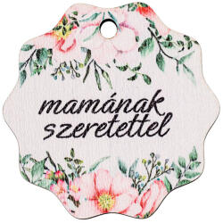 Valex Decor 4db. "Mamának szeretettel" feliratos dekor tábla 5cm (GV03-79)