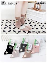  Női Normál Szárú Bamboo Zokni 5Pár (WP2613)