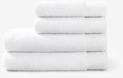 Goldea pamut törölköző és fürdőlepedő soft - fehér 50 x 100 cm