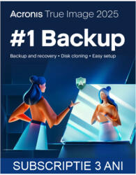 Acronis True Image Essentials 1 Computer - subscriptie 3 ani (HOEASJLOS21)