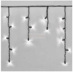 Braytron LED jégcsap fényfüzér ghirlande hidegfehér 216 led 5 méter toldható (BS03-00063)