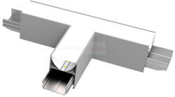 ELMARK Mennyezeti függeszthető lineáris LED lámpatest T toldó (12W) fehér ház - 4000K 100Lm/W (99POMT40-WH)