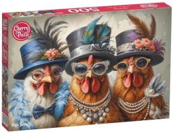 Cherry Pazzi - Puzzle Înalta societate - 500 piese Puzzle