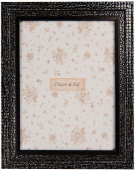Clayre & Eef Rama foto masa plastic negru 18x2x23 cm, 13x18 cm (2F1231M)