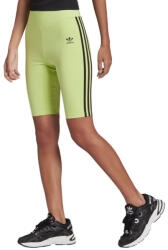 Adidas Adicolor Classics Primeblue High-Waisted Short Tights Yellow - magazinko