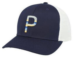 PUMA Sundown Trucker Snapback P Cap Blue/White - magazinko