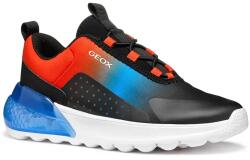 GEOX gyerek sportcipő ACTIVART ILLUMINUS fekete, J45LYA. 02A9J - fekete 35