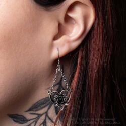 Alchemy gothic обеци ALCHEMY GOTHIC - Heart of Blackness - E491