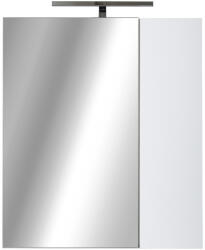 Piramida AKVA Tükrös fürdőszobai szekrény - 2 ajtós kivitel - LED világítással - 60 x 69 x 13 cm (60R) - butortrendelek