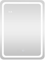 Global Viva AURA fürdőszoba tükör - érintőkapcsolós - páramenetesítős - órával - LED - ÁLLÓ - 60 x 80 cm (83440001)