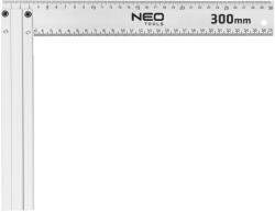 NEO TOOLS Derékszög 300mm aluminium (72-145) - neo24