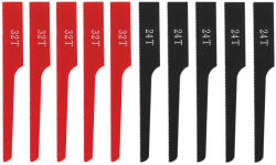 NEO TOOLS Fűrészlap készlet 14-034 pneumatikus orrfűrészhez, 24 és 32 fogú lapok, 10db (14-034-401) - neo24