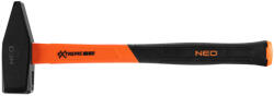 NEO TOOLS Általános kalapács 1500g, üvegszál nyél, kétkomponensű markolat (25-148) - neo24